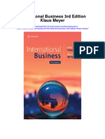 International Business 3Rd Edition Klaus Meyer Full Chapter