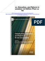 Download Globalisation Education And Reform In Brunei Darussalam 1St Edition Phan Le Ha full chapter