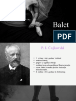 Balet - P. I. Čajkovski