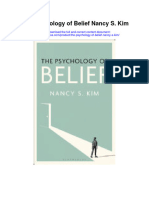 The Psychology of Belief Nancy S Kim Full Chapter