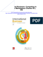 Download International Business Competing In The Global Marketplace Charles W L Hill full chapter