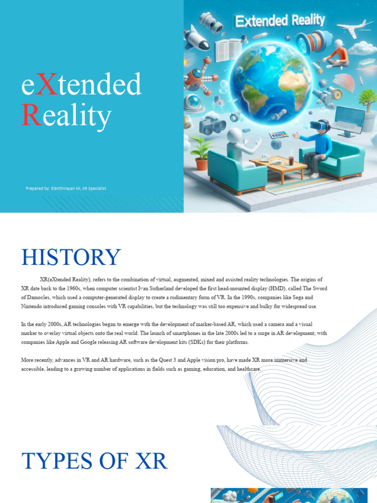 XR Tech: A Historical Overview | PDF | Virtual Reality | Augmented Reality