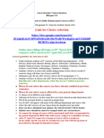 Guidelines For AEC IV Sem Students 2024