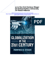Download Globalization In The 21St Century Steger Professor Of Global Politics University Of Hawaii Manoa full chapter