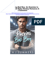 The Pucking Bad Boy An Enemies To Lovers Secret Baby Hockey Romance A J Summers Full Chapter