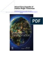 Download International Encyclopedia Of Transportation Roger Vickerman full chapter