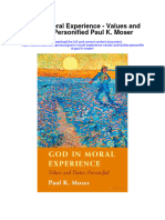 God in Moral Experience Values and Duties Personified Paul K Moser Full Chapter