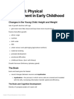Chapter 8 Physical Development in Early Childhood 5a9f14cb89704ec7ab38c3bc1e798da7