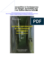 Download Shifting Corporealities In Contemporary Performance Danger Im Mobility And Politics 1St Ed Edition Marina Grzinic all chapter