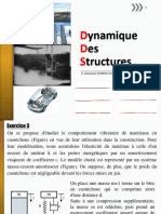 TD4 - Chap - 1 - Introduction A La Dynamique Des Structures - Etud