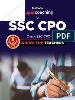 SSC CPO SuperCoaching - English
