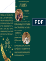 Green and Gold Christmas Experience Modern User Information Brochure (1)