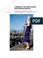 Download On Marilyn Monroe An Opinionated Guide Richard Barrios full chapter