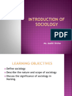 Introduction of Sociology