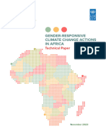 Gender-Responsive Climate Action in Africa Final