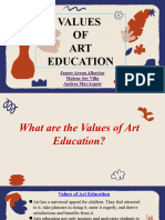 Values of Art Education