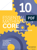 Cambridge Essential Mathematics Core Year 10 Offline