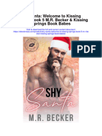 Shy Santa Welcome To Kissing Springs Book 5 M R Becker Kissing Springs Book Babes All Chapter