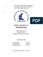 Báo Cáo Đồ Án Wireshark: Đại Học Quốc Gia Thành Phố Hồ Chí Minh Trường Đại Học Khoa Học Tự Nhiên Khoa Công Nghệ Thông Tin