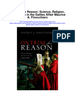 On Trial For Reason Science Religion and Culture in The Galileo Affair Maurice A Finocchiaro Full Chapter