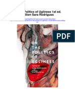 On The Politics of Ugliness 1St Ed Edition Sara Rodrigues Full Chapter