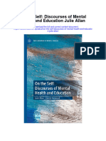 On The Self Discourses of Mental Health and Education Julie Allan Full Chapter