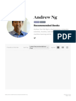 7 books Andrew Ng recommended