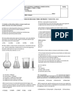 Prova de Biologia 1ano-2024 - 1º Bimestre Oficial