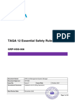 TAQA 12 Essential Safety Rules GRP-HSS-008