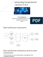 2 Data Warehousing Components L3 L4 L5