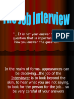 The Job Interview