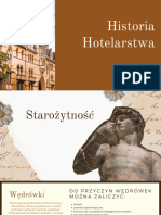 Historia Hotelarstwa