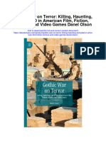 Download Gothic War On Terror Killing Haunting And Ptsd In American Film Fiction Comics And Video Games Danel Olson full chapter