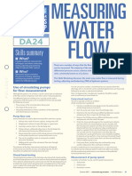 Measuring Water Flow