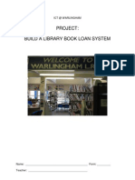 Build a Library Book Loan System Database