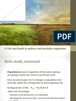 Ecology_Life and death