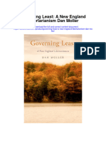 Governing Least A New England Libertarianism Dan Moller Full Chapter