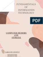 Fundamentals OF Information Technology: Presentation