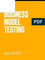 7. Business Models Testing