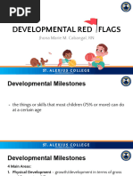 Developmental Red Flags - 0