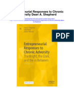 Download Entrepreneurial Responses To Chronic Adversity Dean A Shepherd full chapter