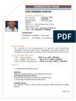 CV of SAGAR