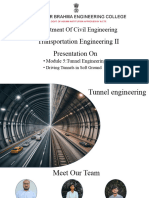 Forepoling Method in Tunnel Construction | PDF | Tunnel | Civil Engineering