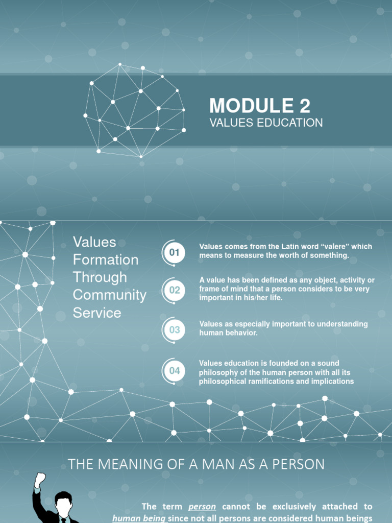 Module 2-Values Education | PDF | Self Esteem | Self