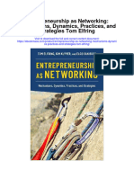 Download Entrepreneurship As Networking Mechanisms Dynamics Practices And Strategies Tom Elfring full chapter