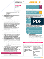 Discrete - Lesson 2 2.1