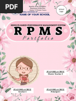 PMES Portfolio Template 2024-2025 | PDF | Learning | Pedagogy
