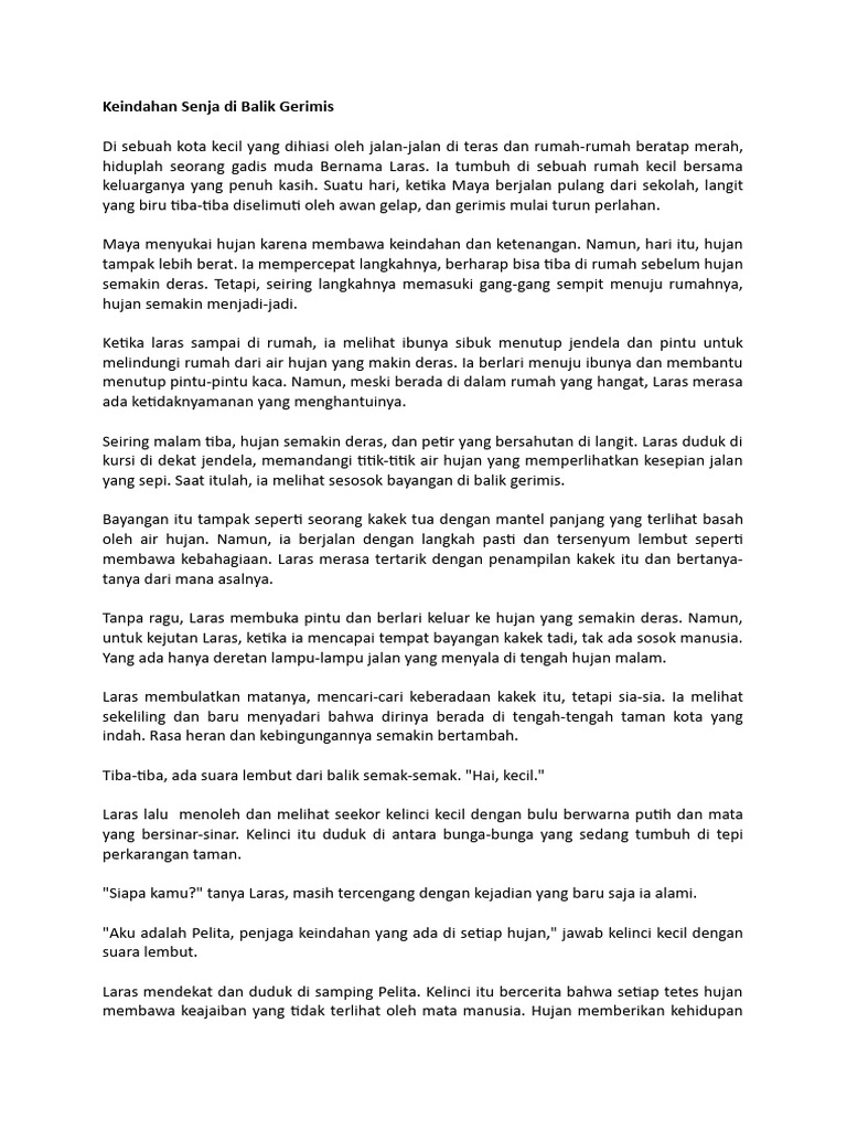 Kesetiaan di Balik Senja - Cerita Pendek Kevin Kurniawan - Semarang