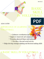 GROUP 4 Basic Skill of Volleyball