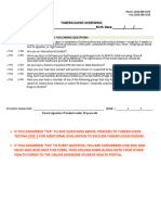 Tuberculosis Form